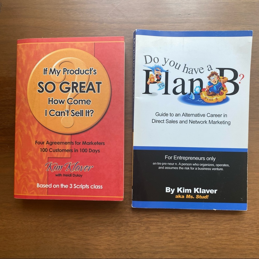 Two Kim Klaver books